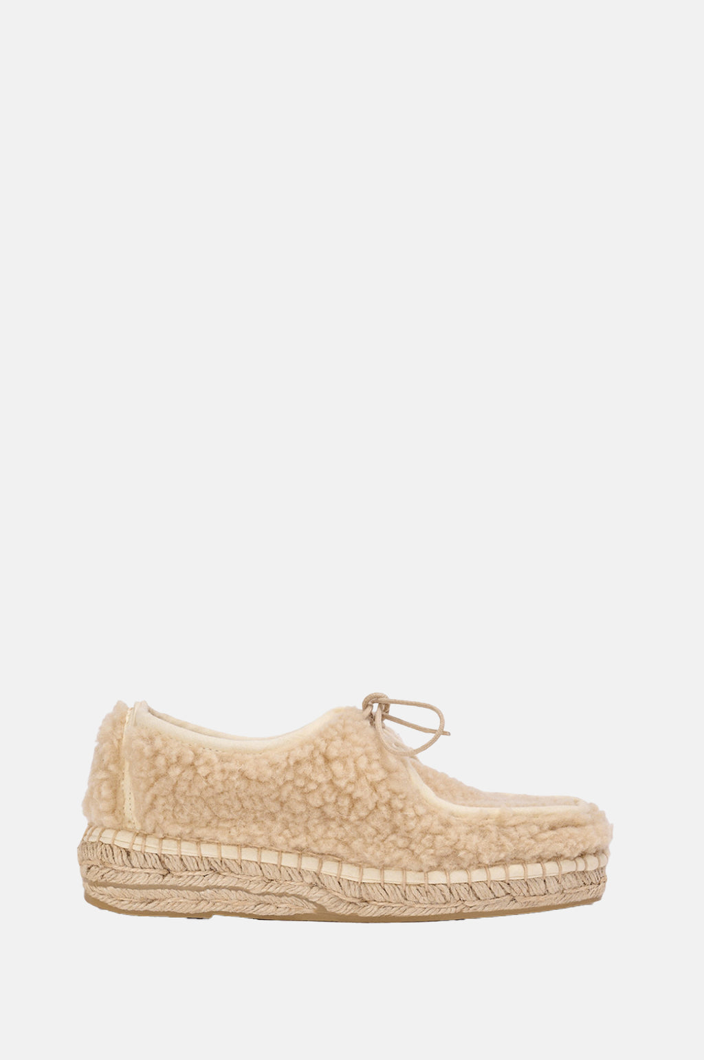 Naguisa Txalupa Lace Up Beige.