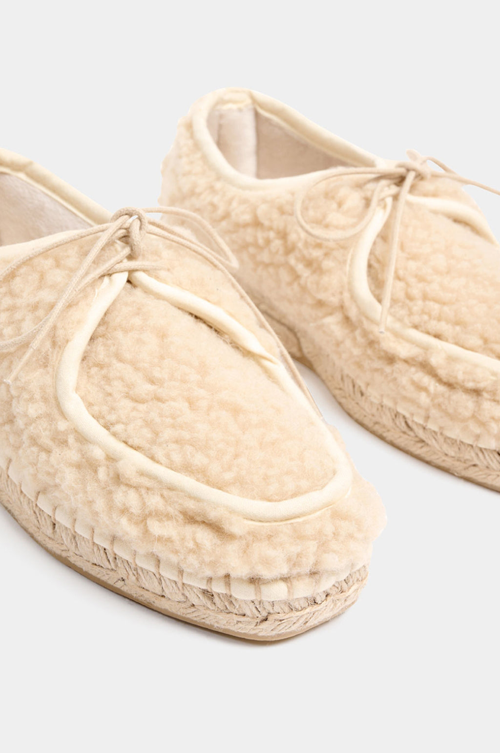 Txalupa Lace Up Beige