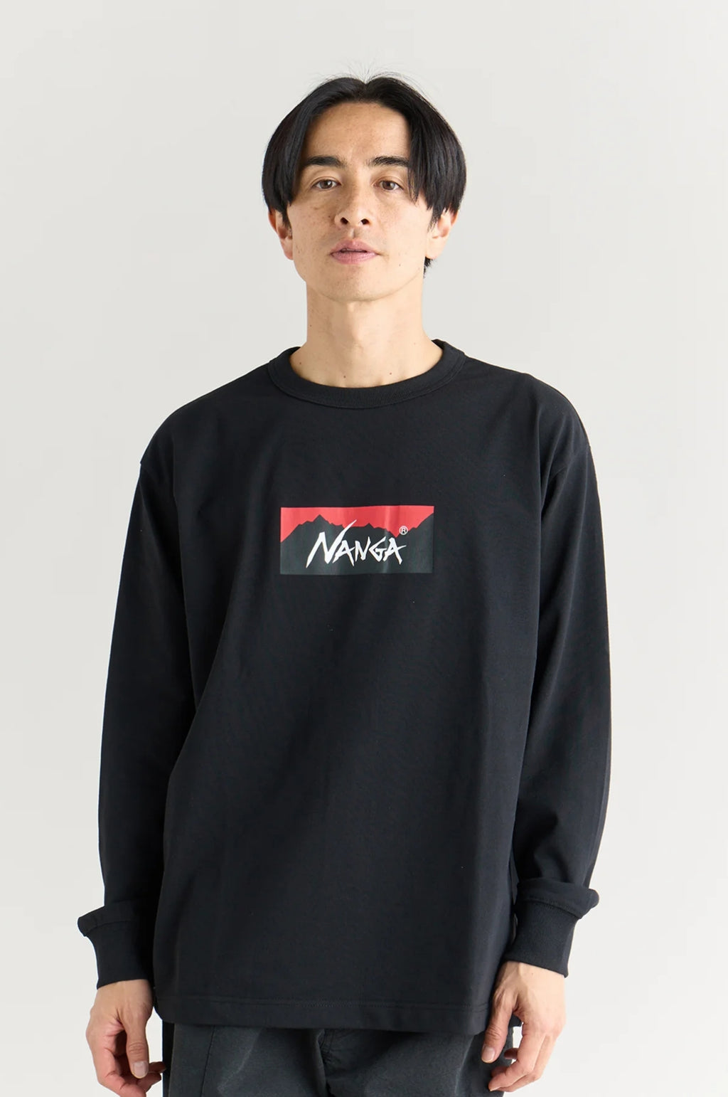 Box Logo L/S Tee Black