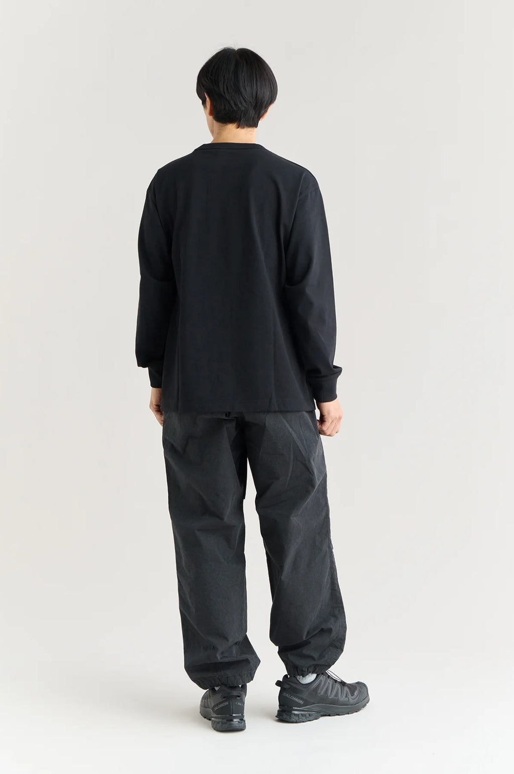 Box Logo L/S Tee Black