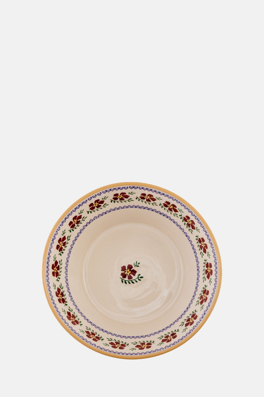 Old Rose Large Angled Bowl