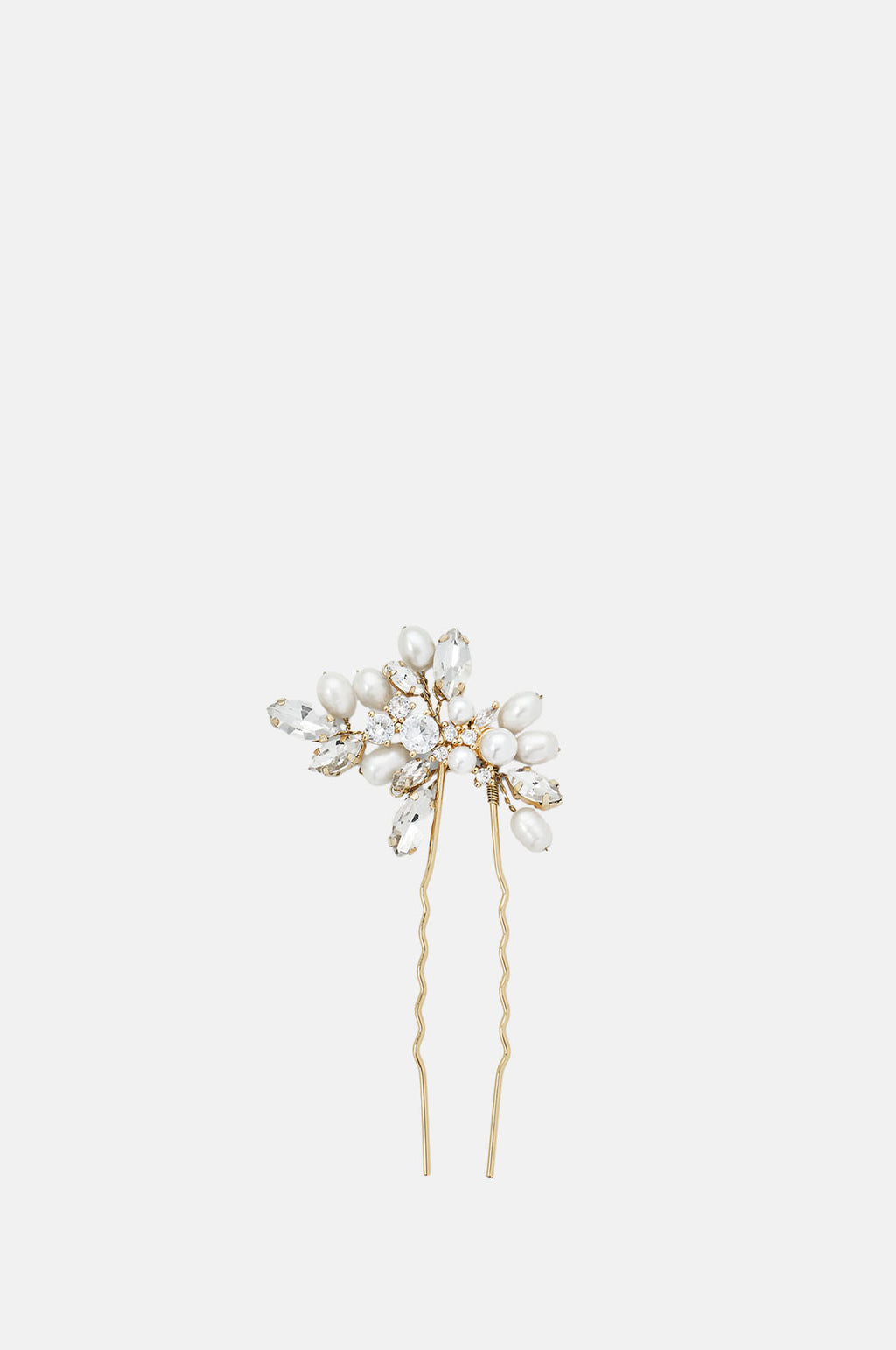 Olive and Piper Zoe Gold Hair Pin.