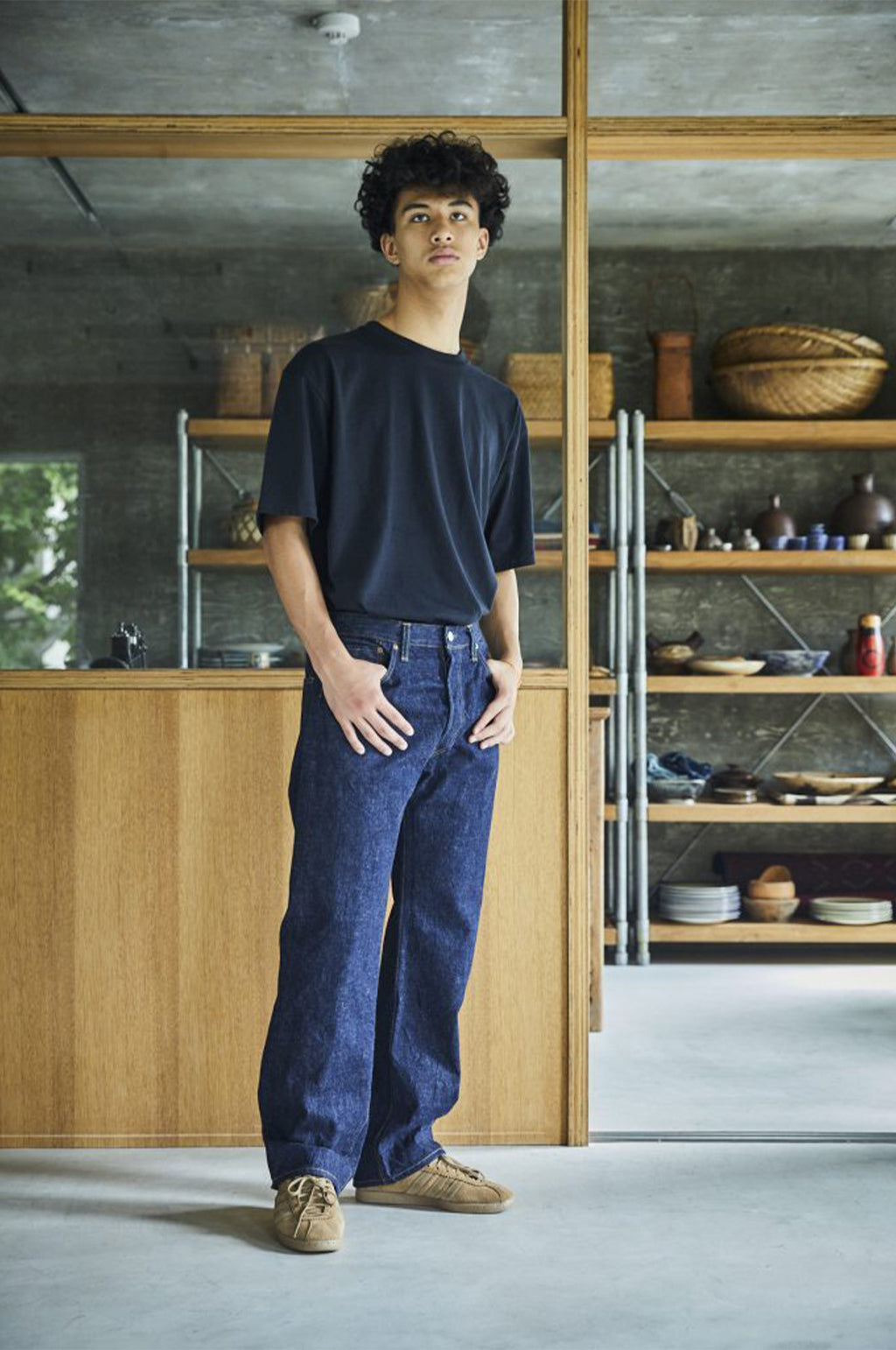 105XX The 1950s Selvedge Edge Denim One Wash