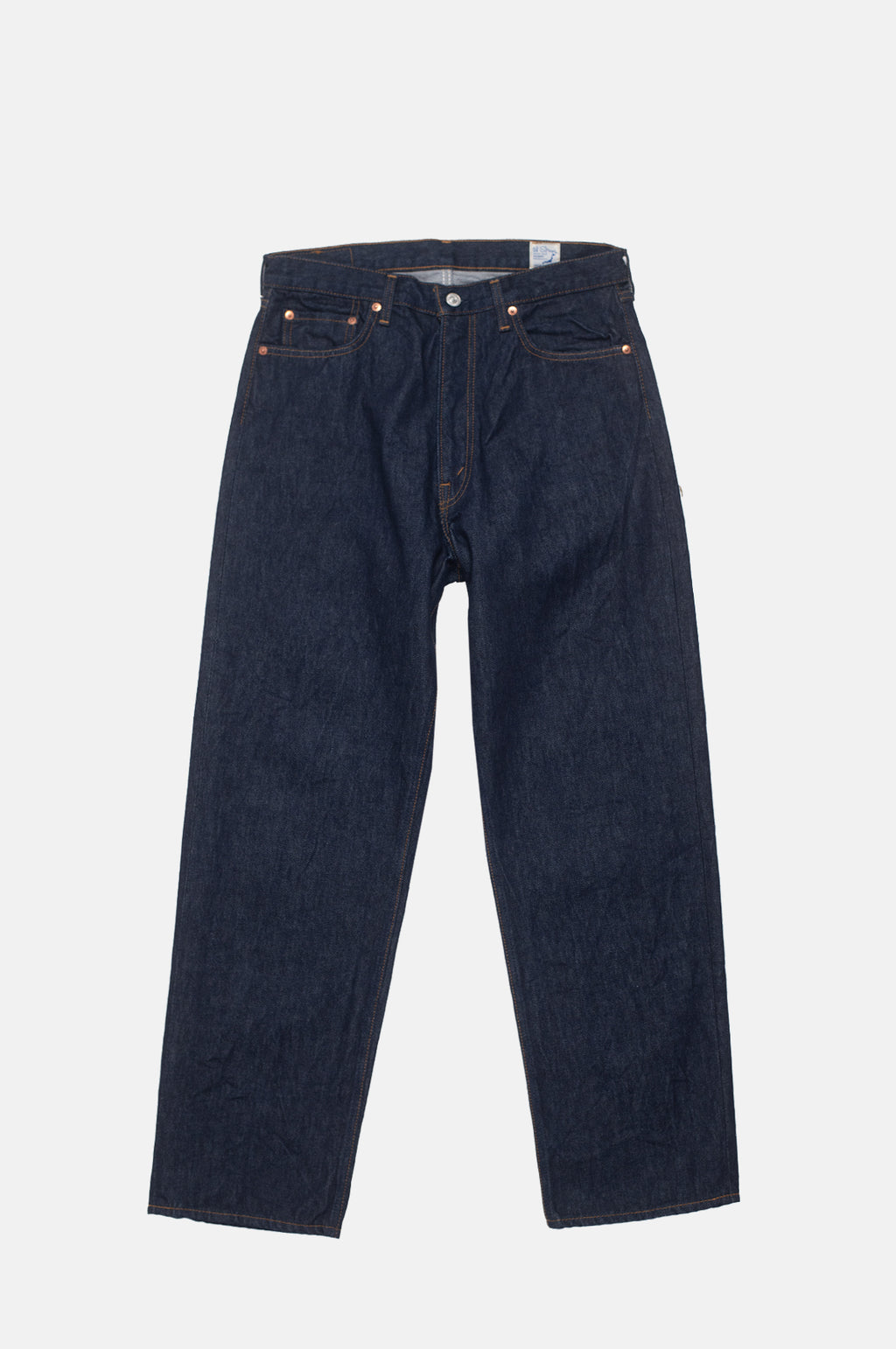 Orslow 101 Dad Fit Denim Pants One Wash.