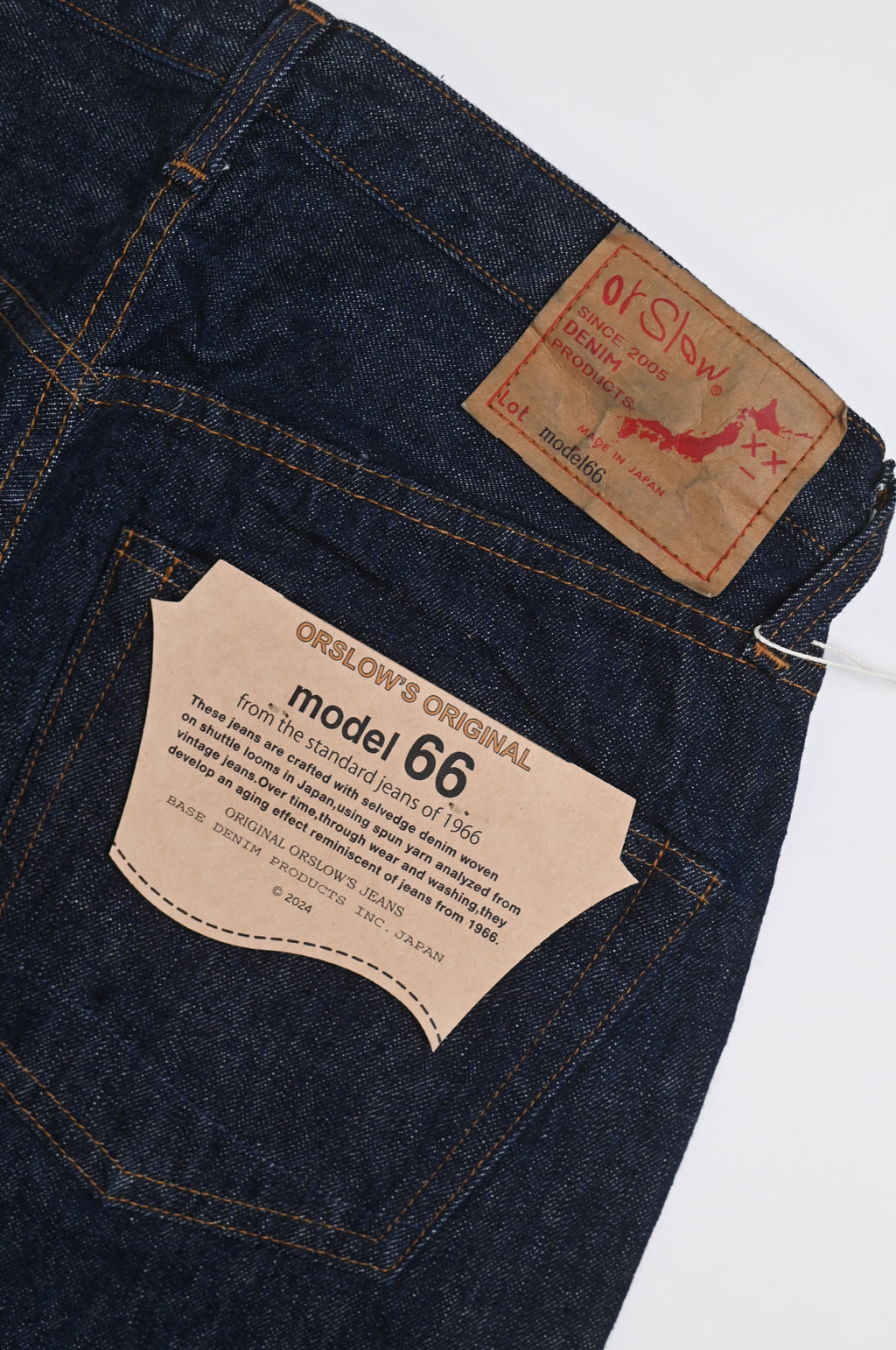 Model 66 1966's Standard Denim Pants One Wash