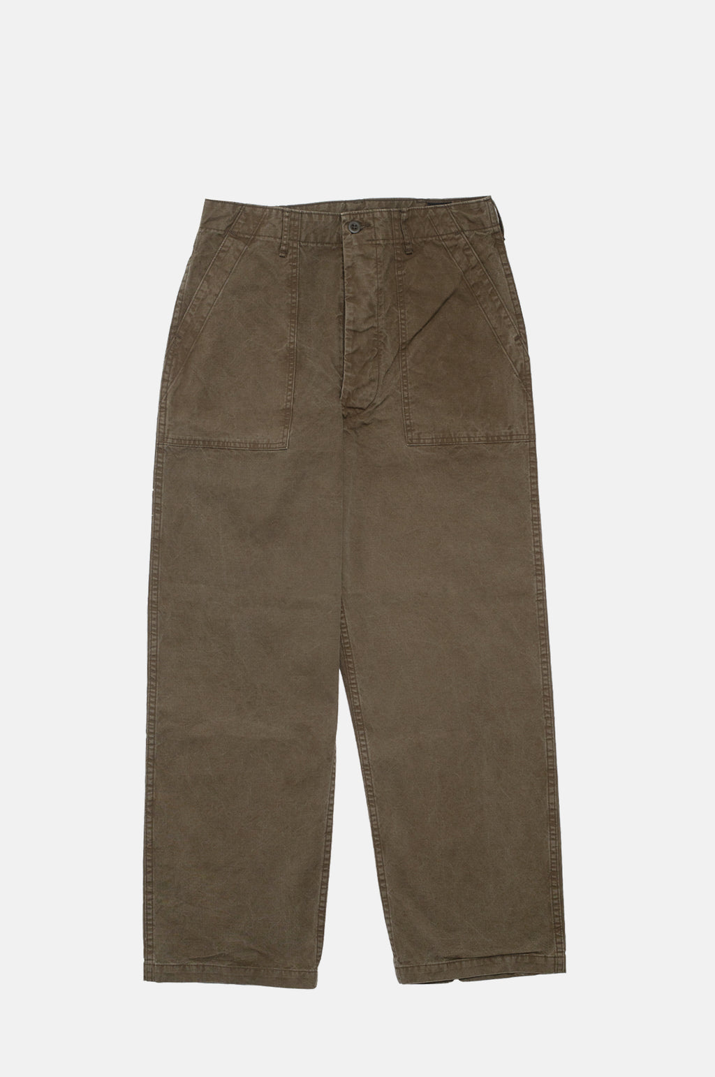 Orslow Summer Fatigue Pants Olive.