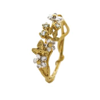 A.M. Posy Twist Ring