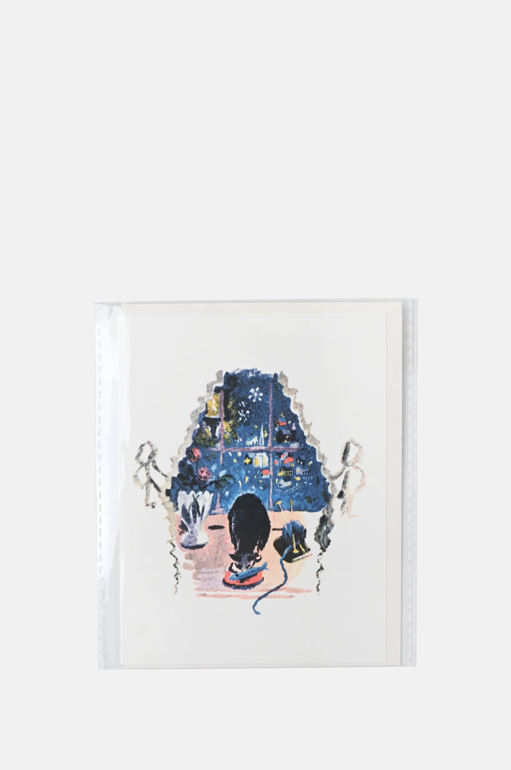 Parcel Silent Night Card.