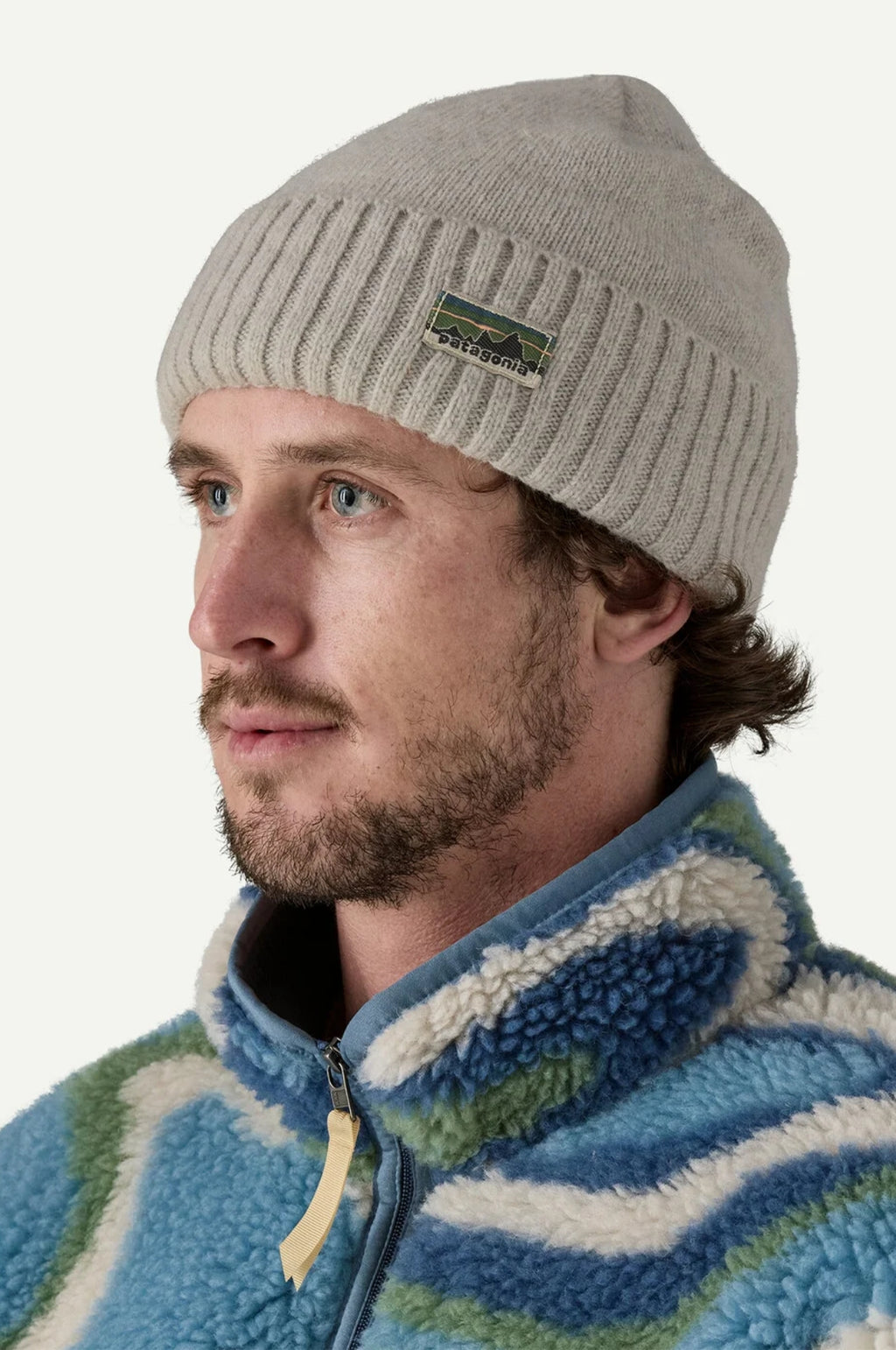 Brodeo Beanie OG Legacy Label Crisp Grey