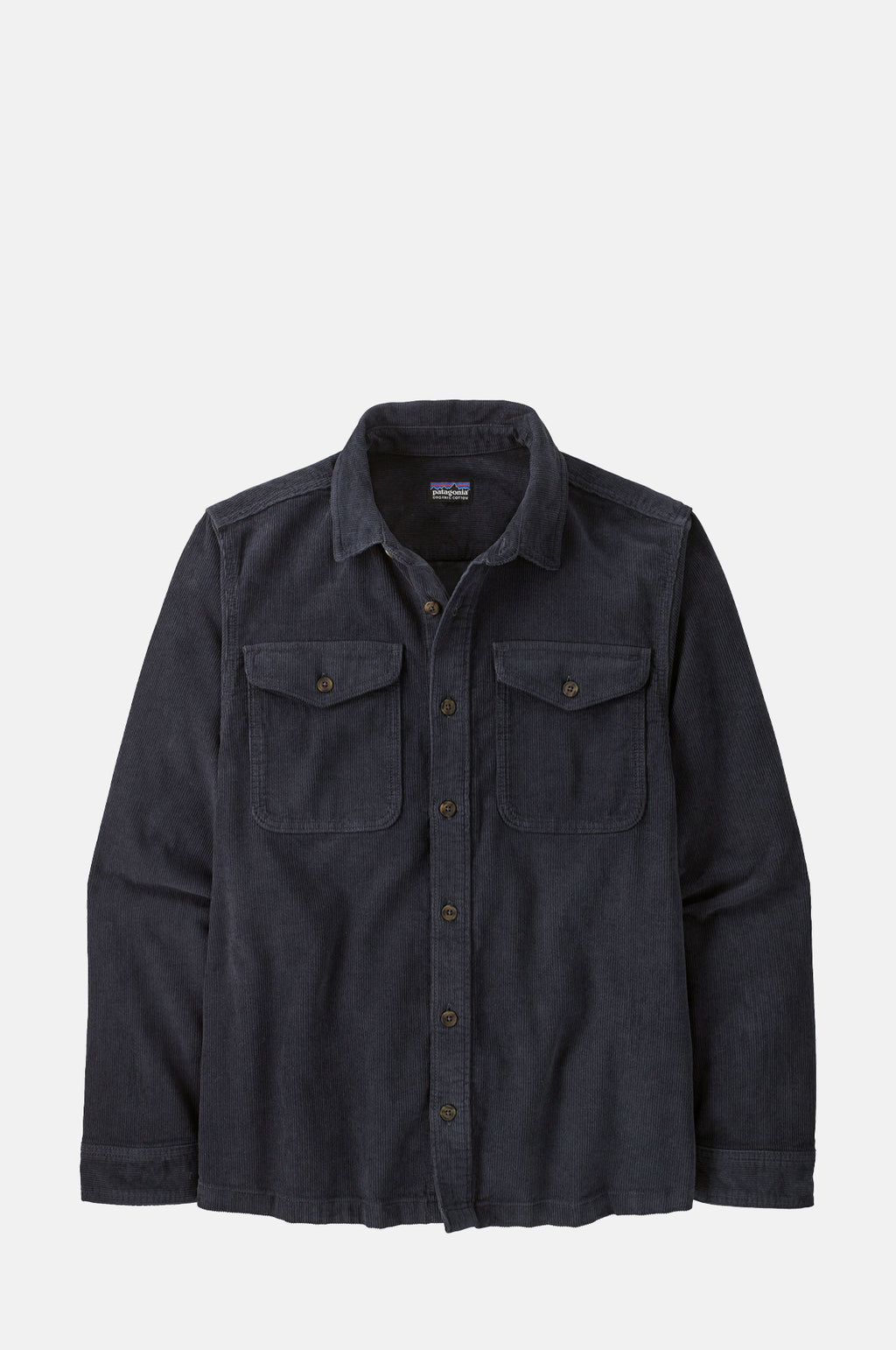 Patagonia Corduroy Shirt Smolder Blue.