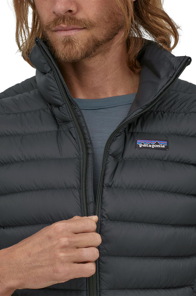 Patagonia down sweater jacket black online