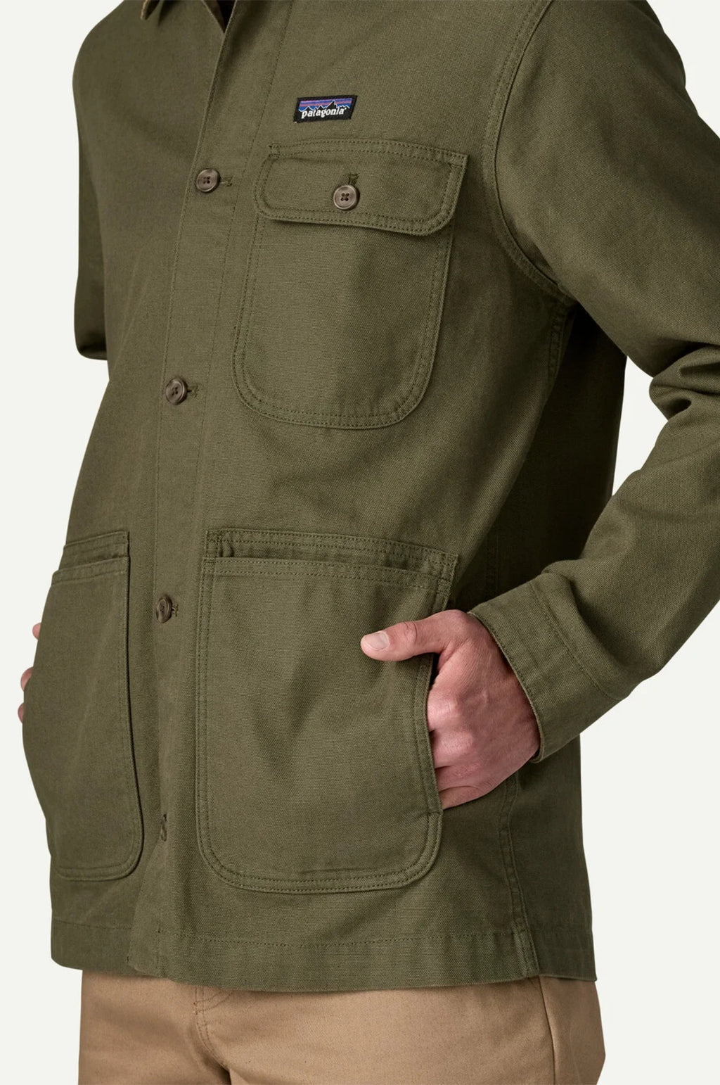 Point Reyes Canvas Jacket Basin Green