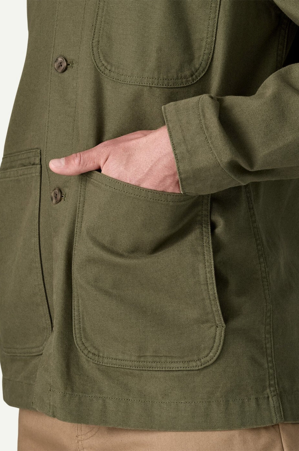 Point Reyes Canvas Jacket Basin Green