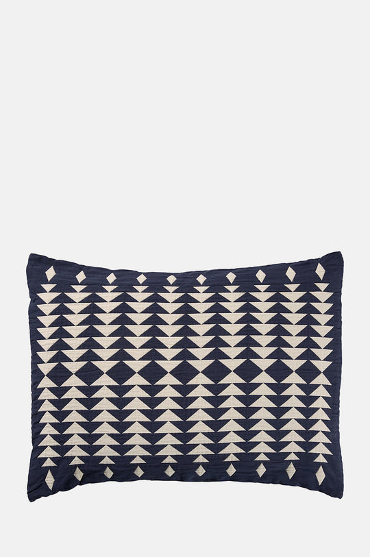 Cotton Matelassé Sham Midnight Nova