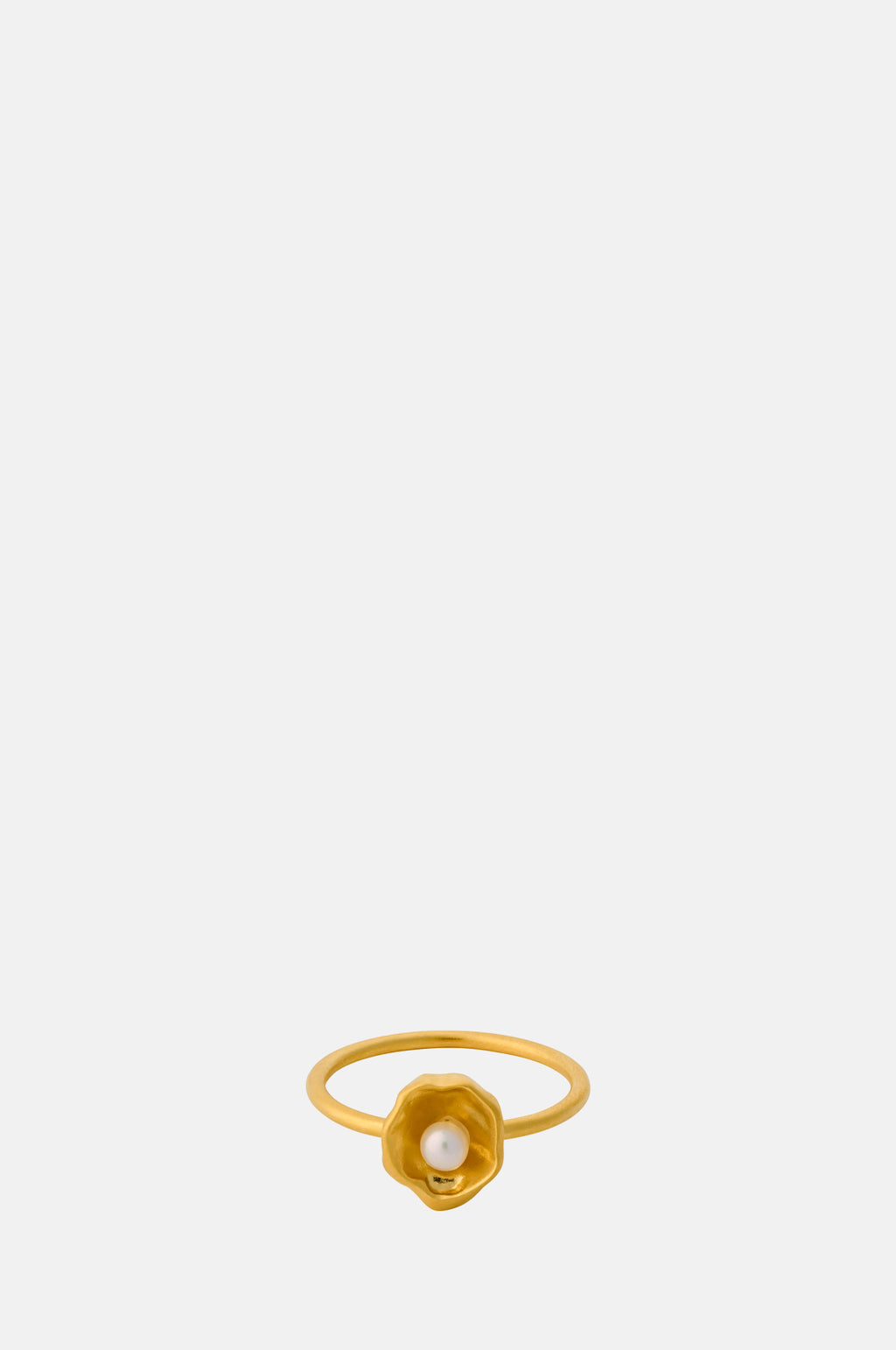 Pernille Corydon Hidden Pearl Gold Ring.