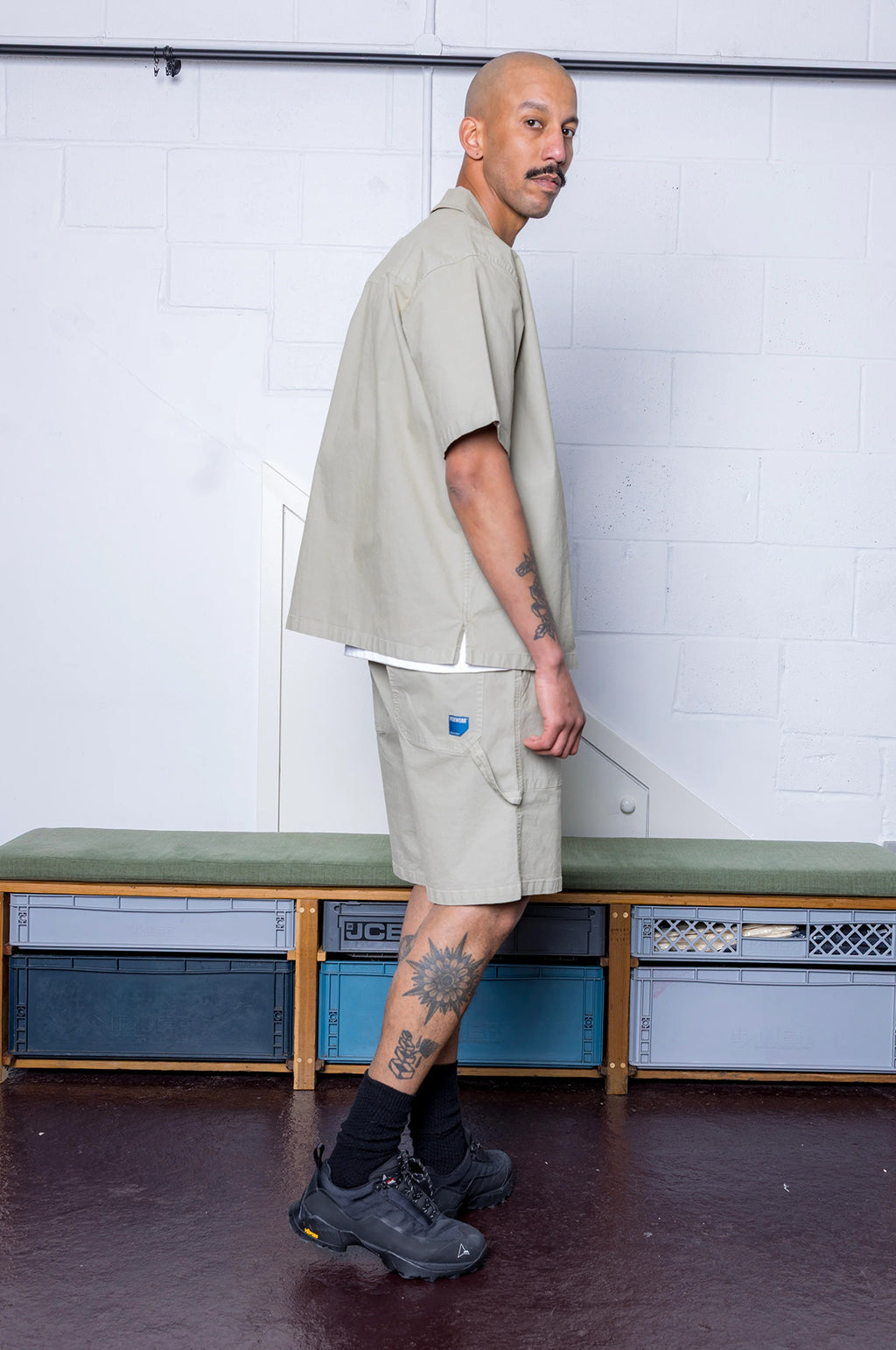 Tradesman Short Ripstop Faun Green