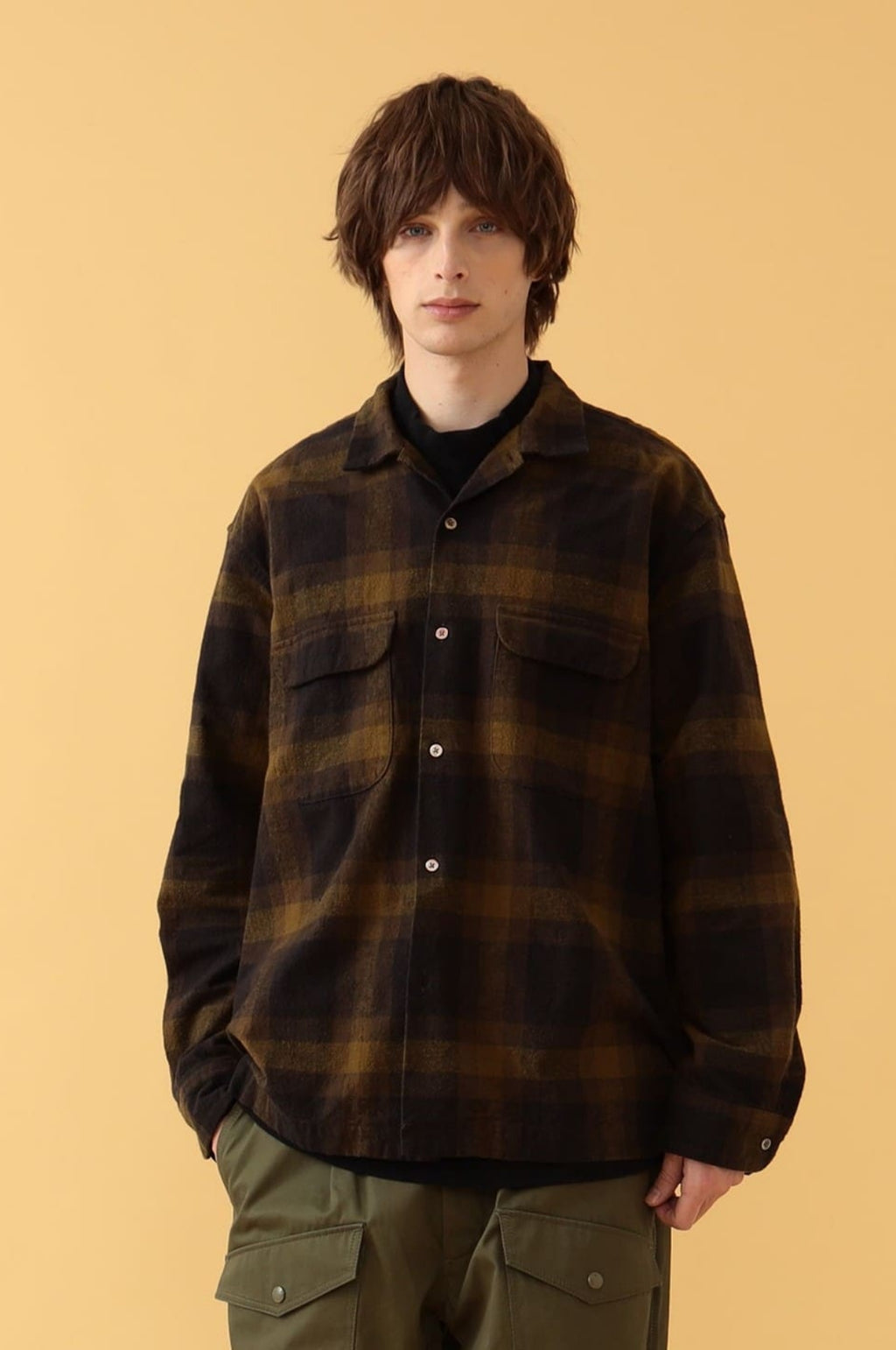 Vincent Longsleeve Shirt Mustard