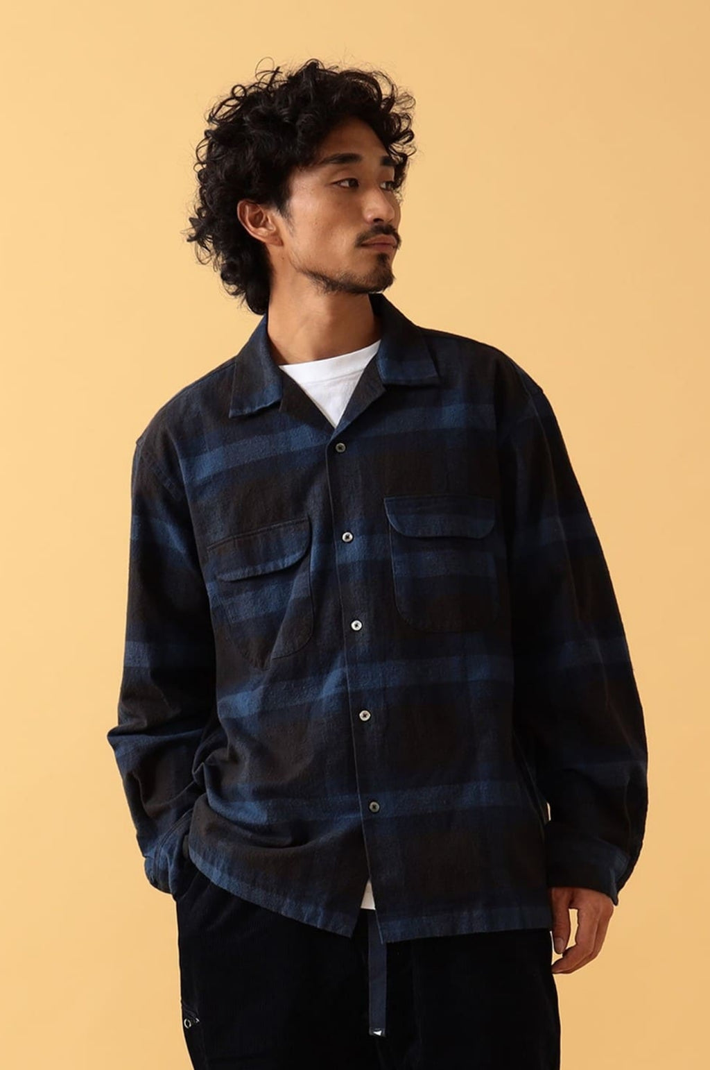 Vincent Longsleeve Shirt Navy