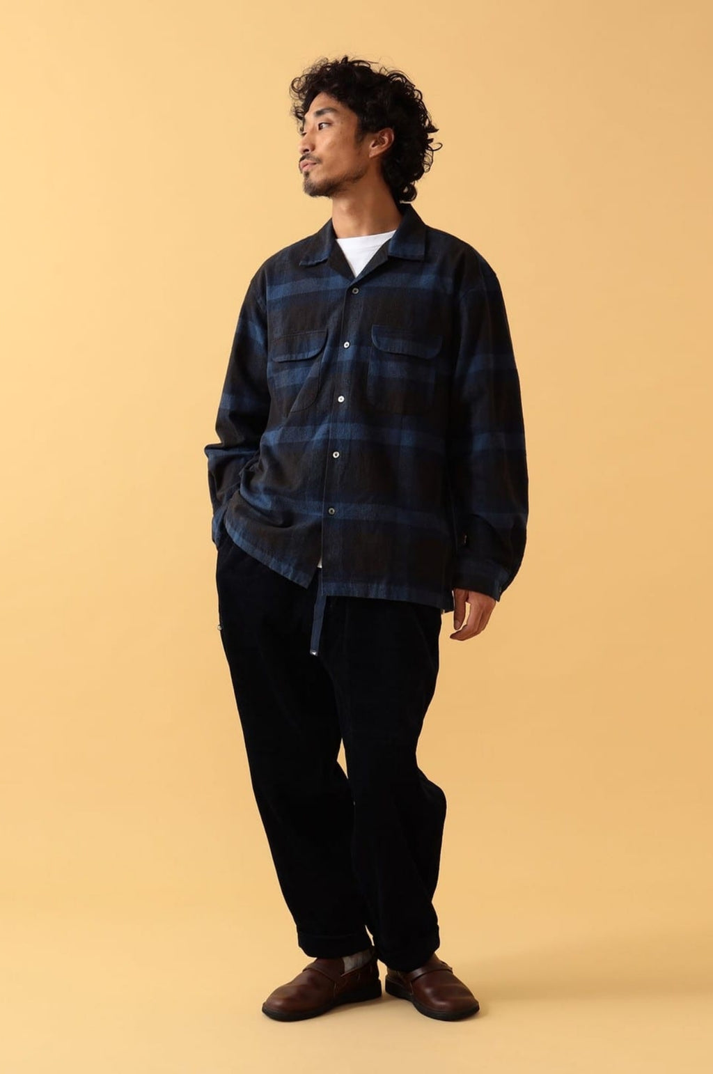 Vincent Longsleeve Shirt Navy