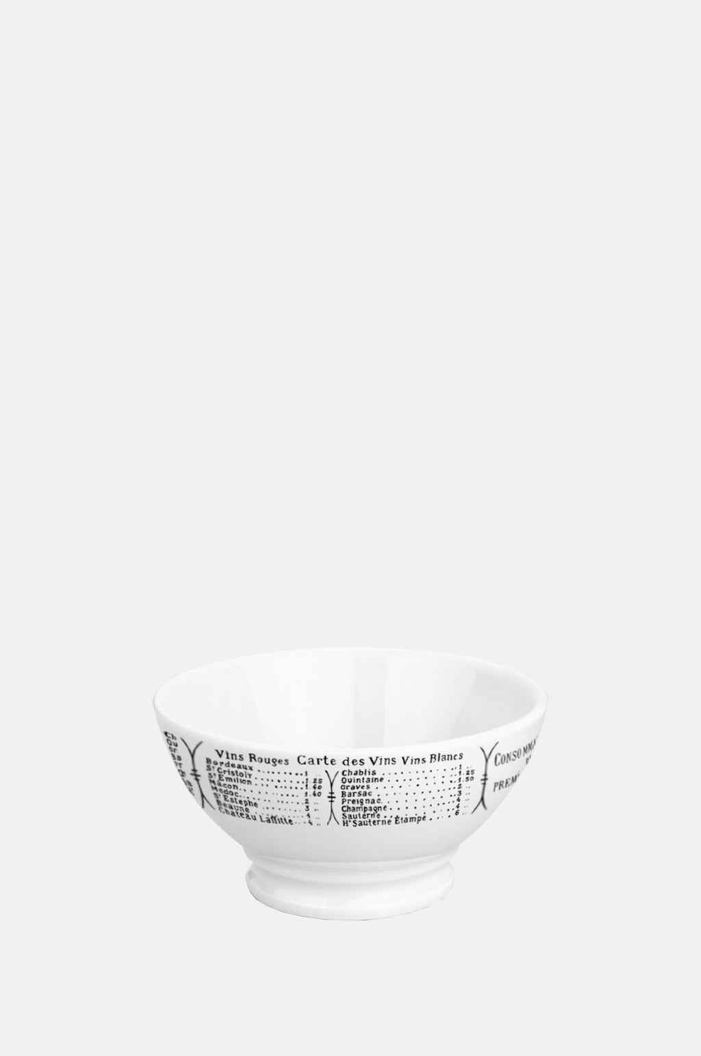 Pillivuyt Coffee Bowl Brasserie.