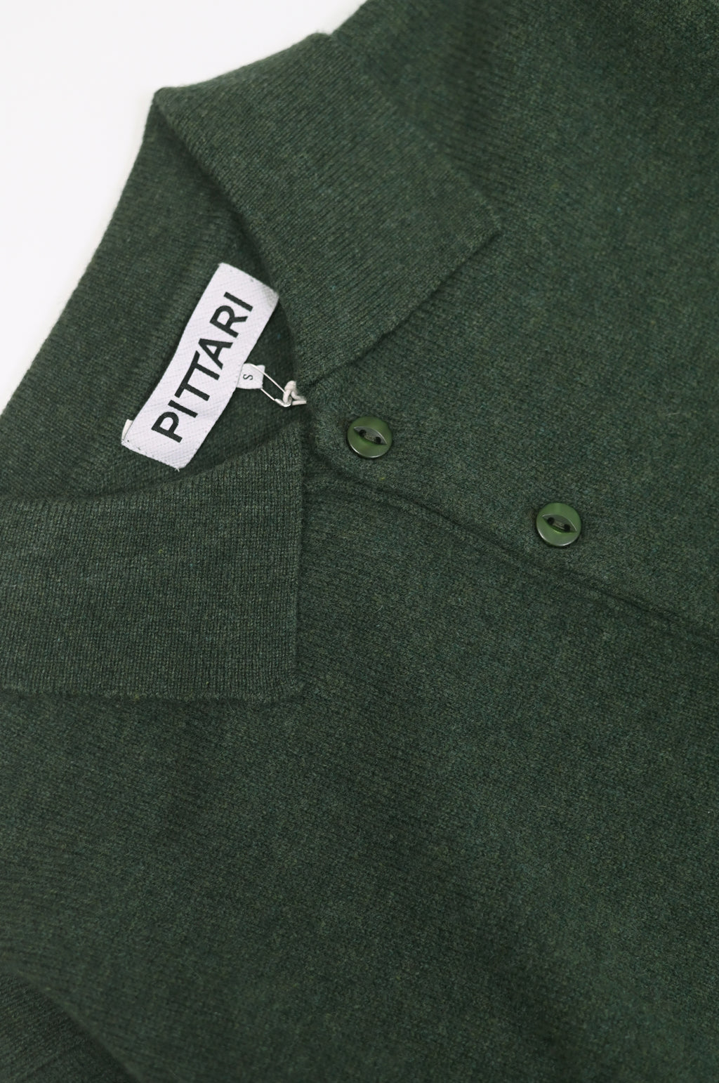 L/S Merino Polo Rosemary