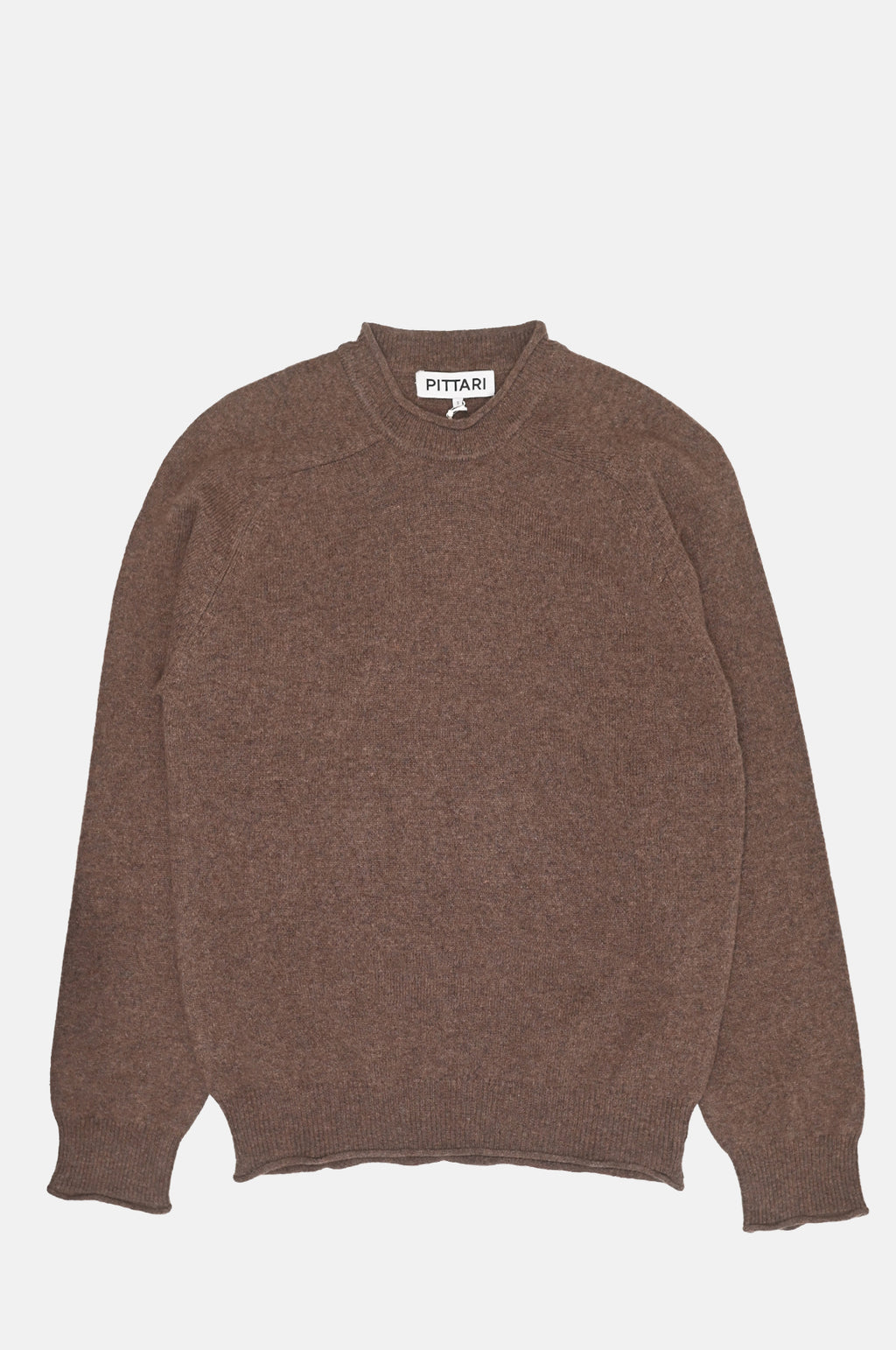 Pittari Usk Merino Crew Tobacco.