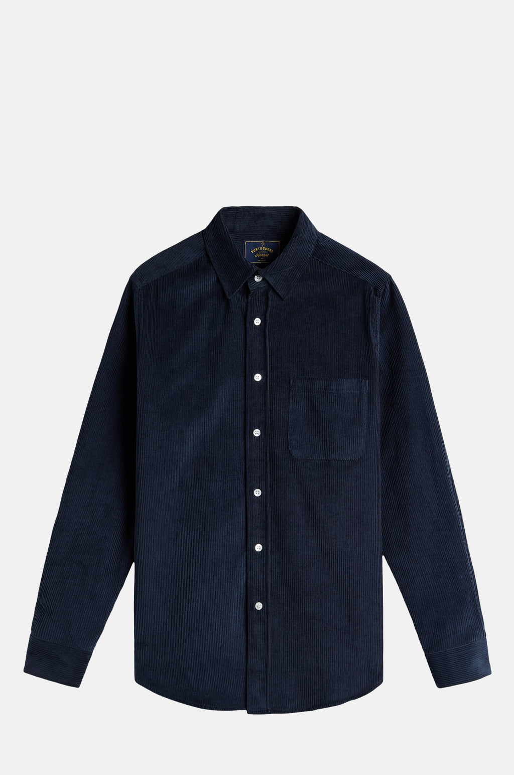 Portuguese Flannel Lobo Shirt 2.0 Navy.