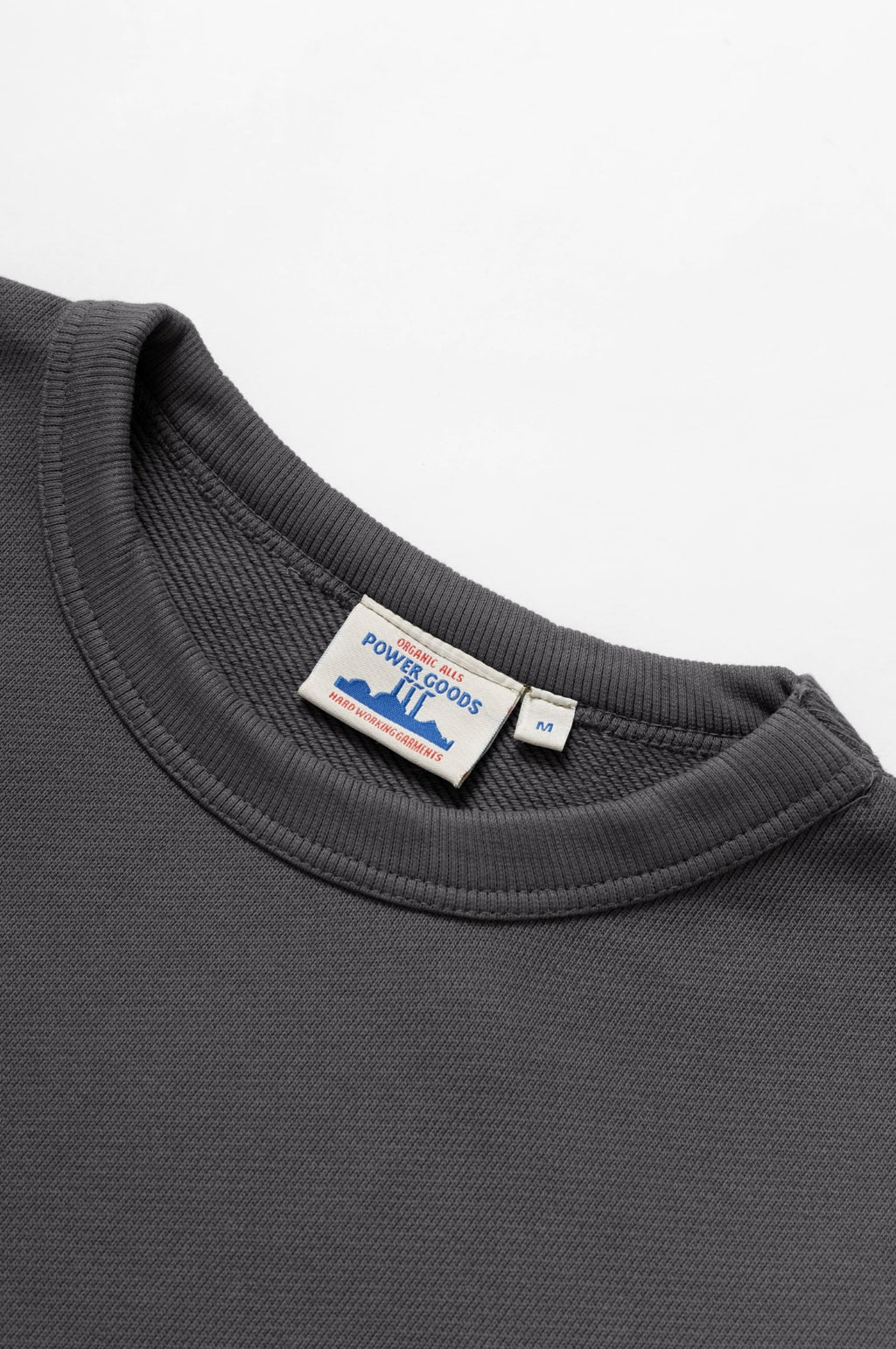 Loopback Crewneck Washed Black