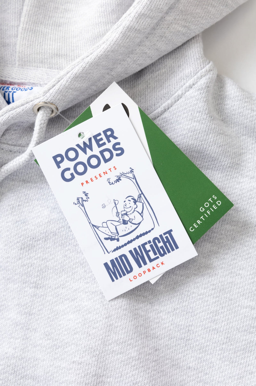 Loopback Hoodie Ash