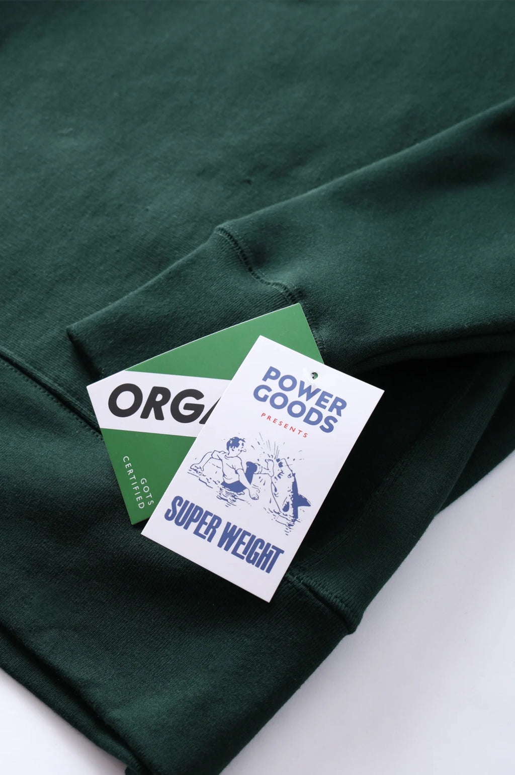 Super Weight Crewneck Forest Green
