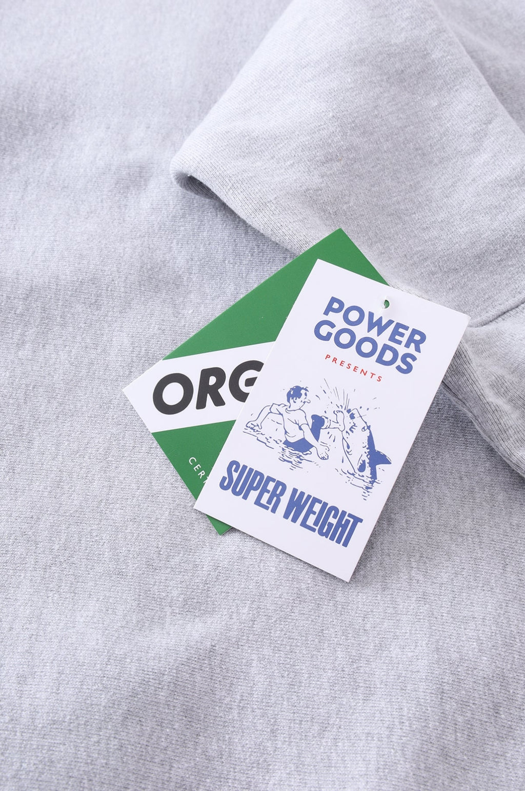 Super Weight Crewneck Heather Grey