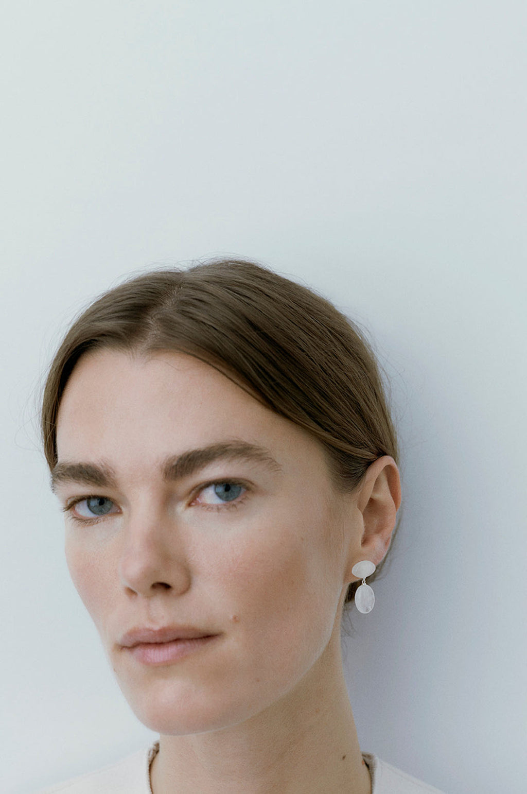 Datura Silver Earrings