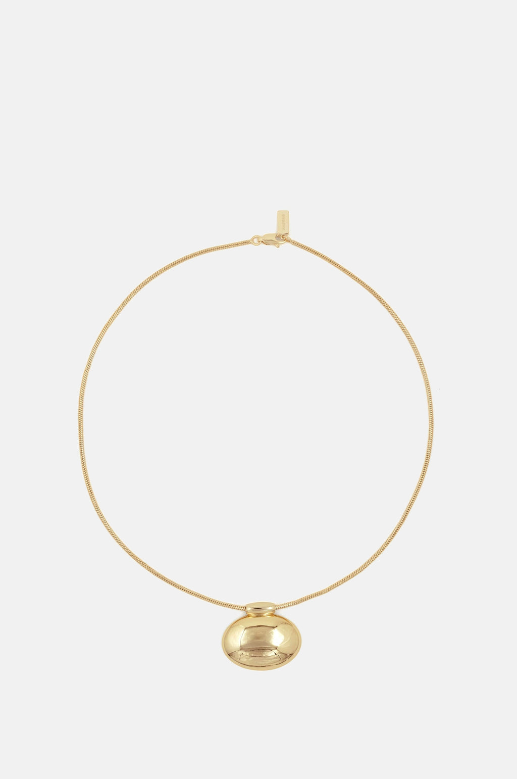 Ragbag Reflection Pendant Gold Necklace.
