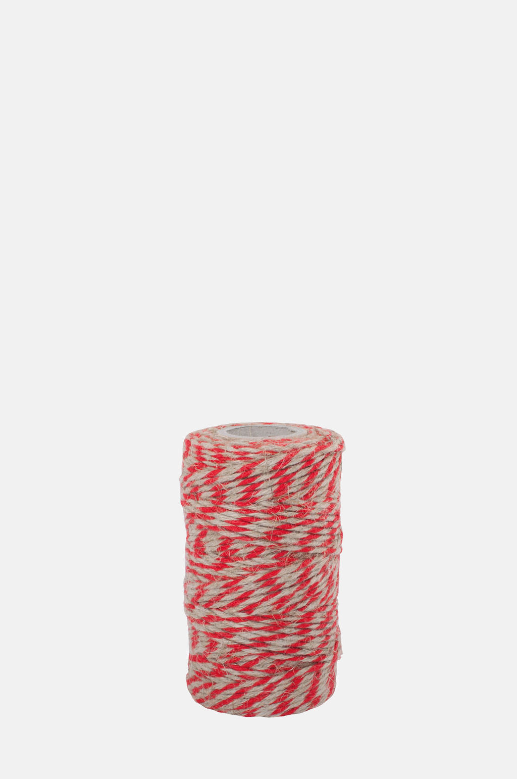 Redecker Flax Yarn Red Natural 55m.
