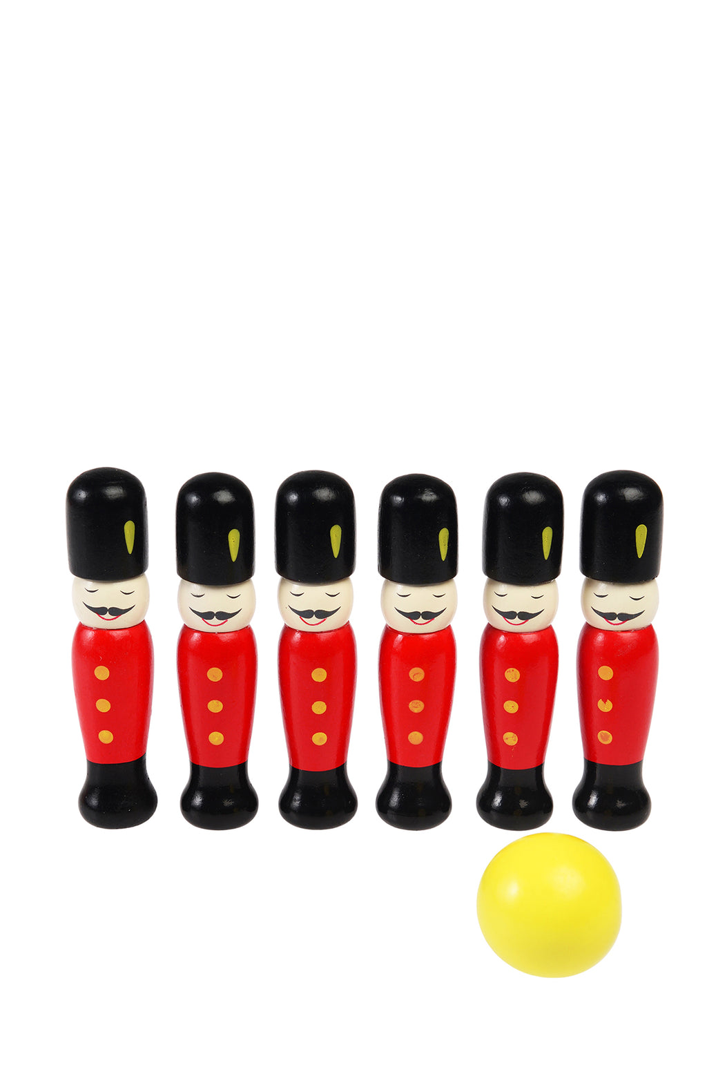 Soldier Skittles Wooden Toy