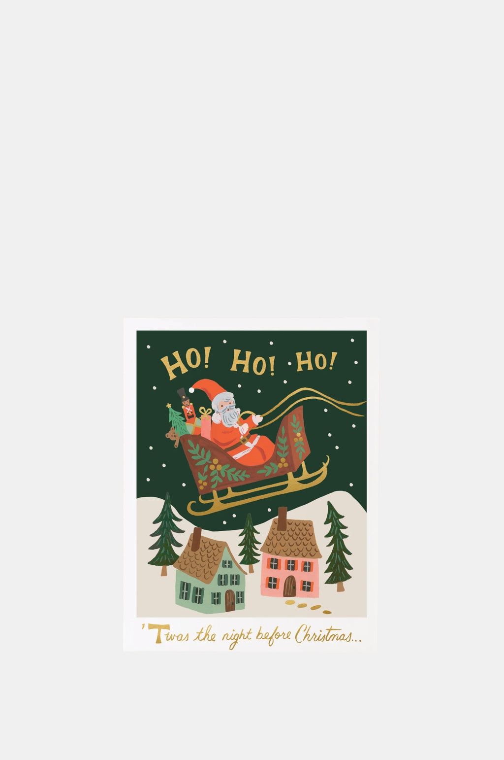 Rifle Paper Co Christmas Delivery Card.