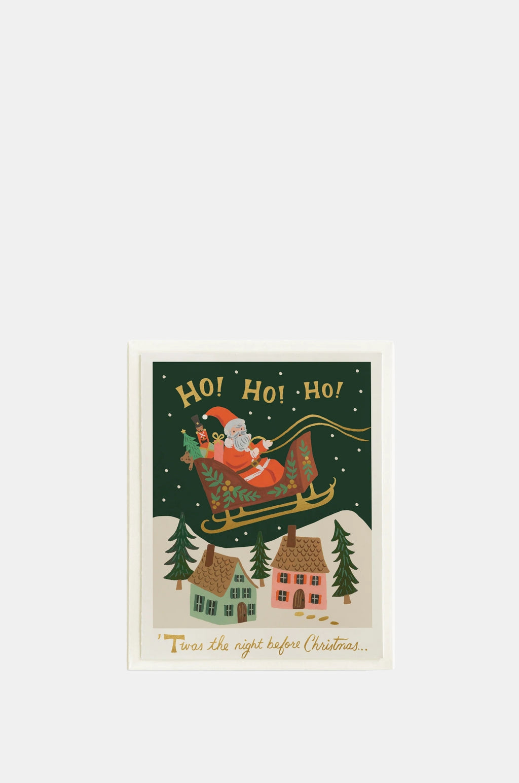 Rifle Paper Co Christmas Delivery Card Box Set of 8.