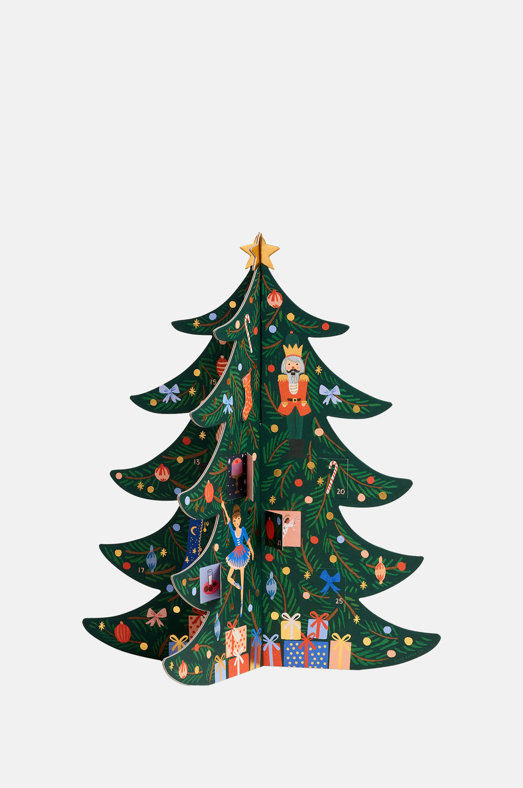 Rifle Paper Co Christmas Tree Advent Calender.