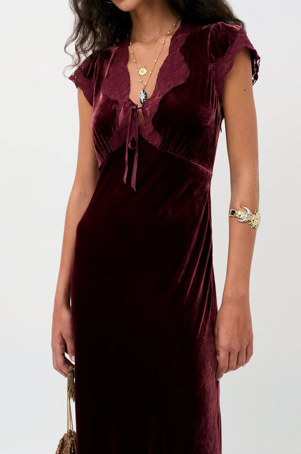 Amari Dress Bordeaux