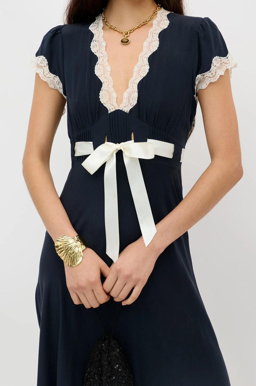 Marlice Dress Deep Navy