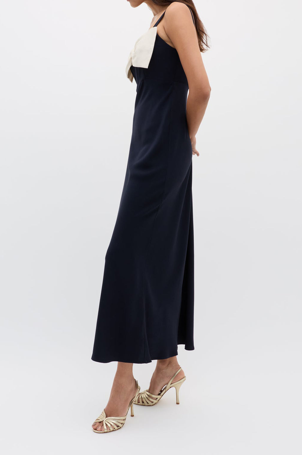 Melisse Dress Deep Navy