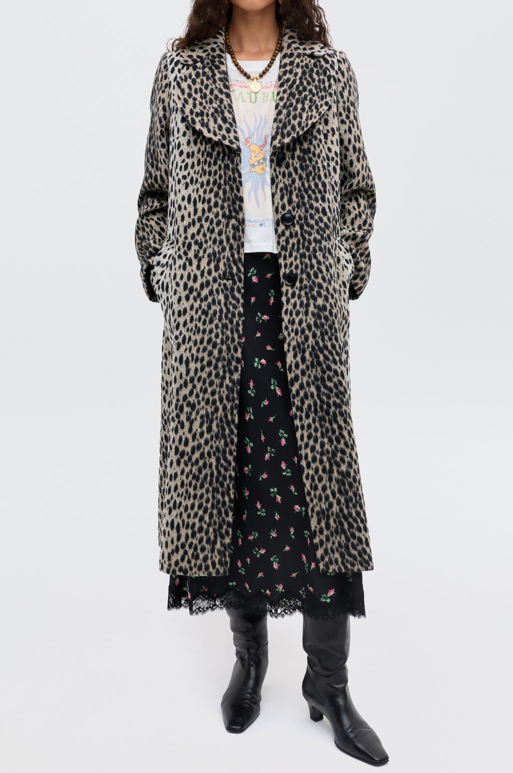 Stassie Skirt Sienna Bud Black