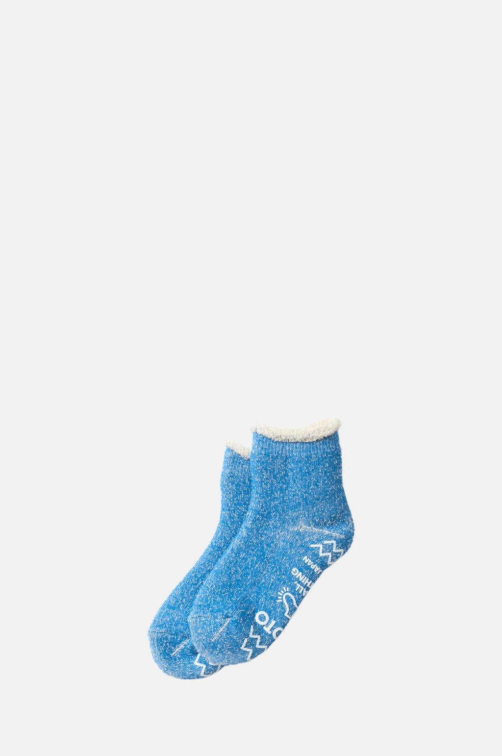 RoToTo Kids Double Face Room Socks Blue.