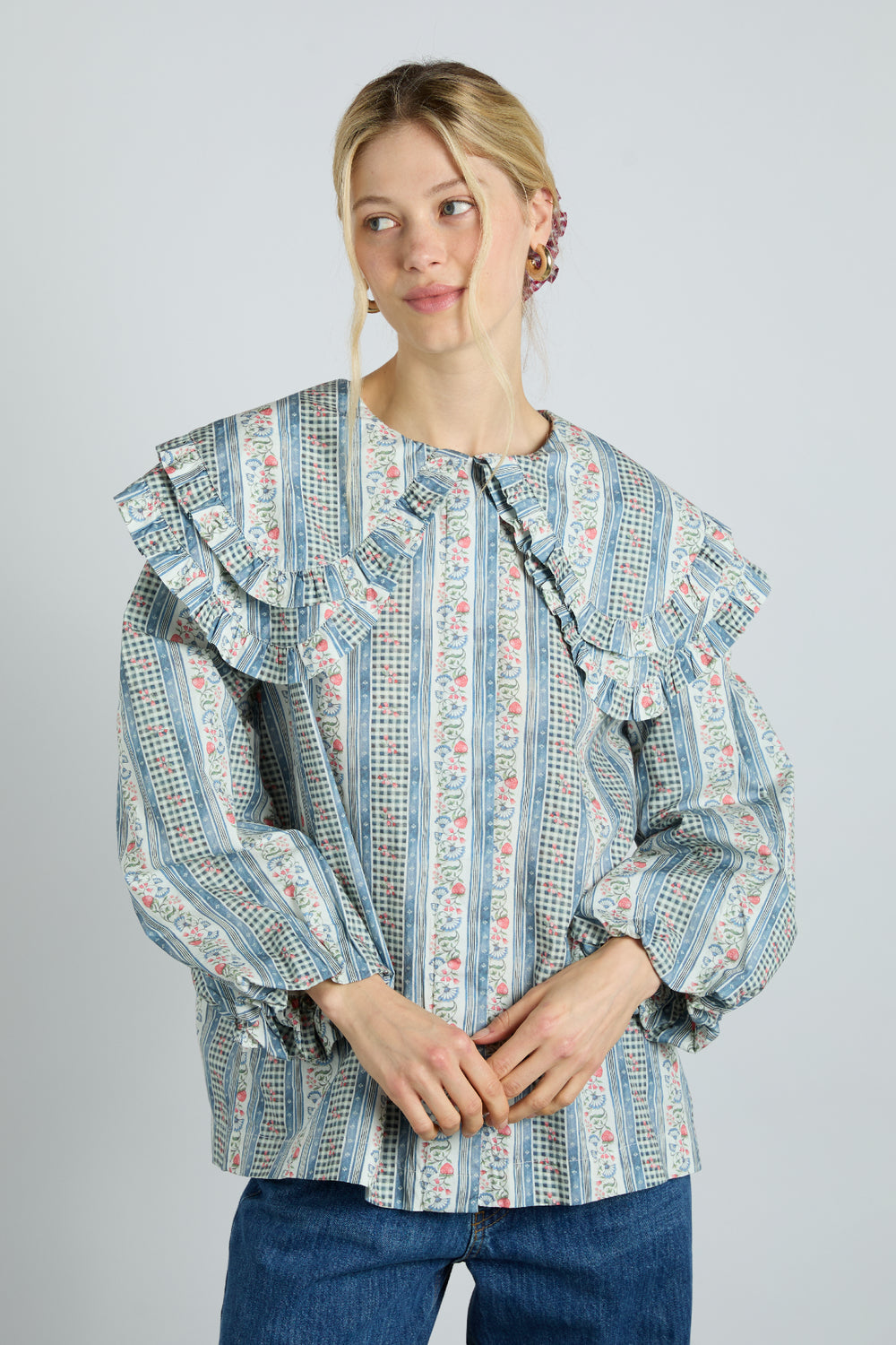Lois Blouse Wallpaper Floral