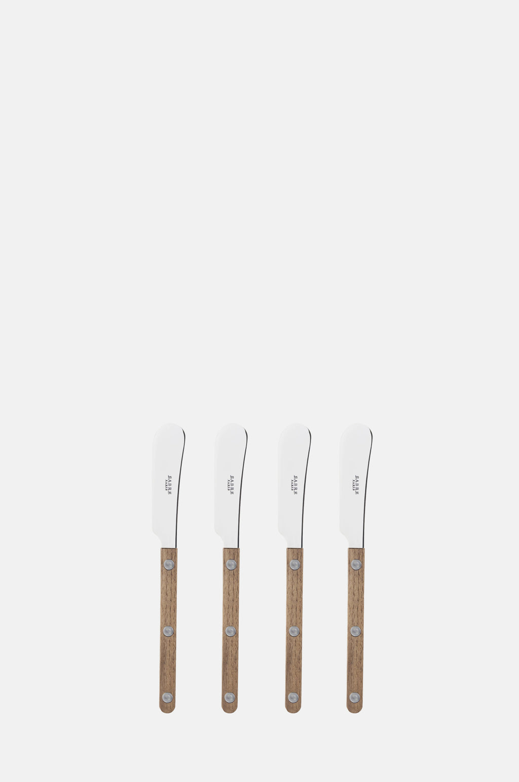 Sabre Set of 4 Butter Spreaders Bistrot Teak.