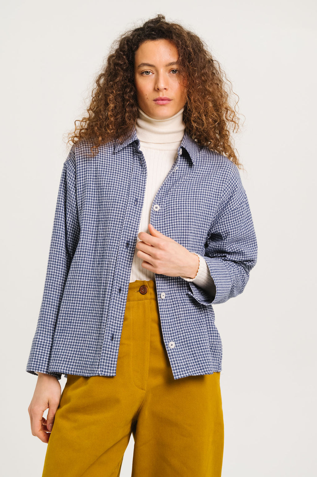 Linetta Overshirt Bleu