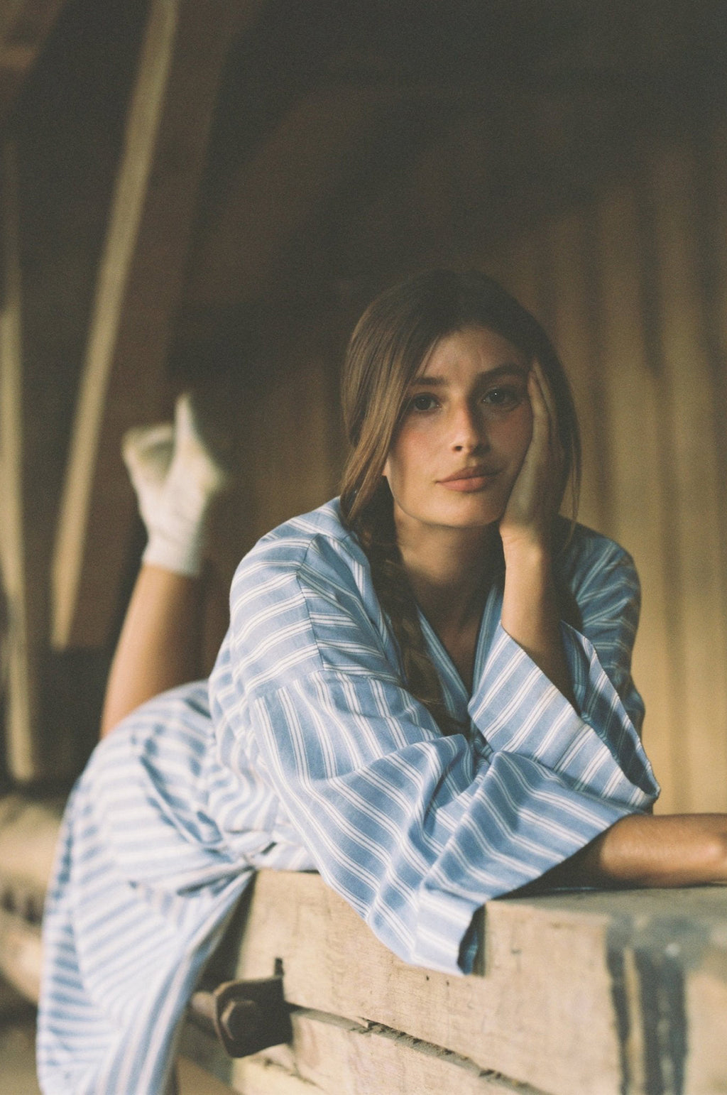 Kimono Jasper Stripes