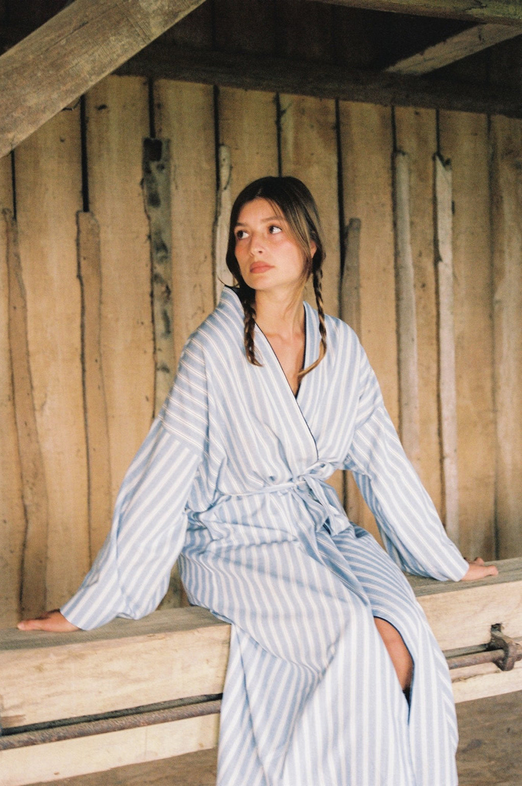 Kimono Jasper Stripes