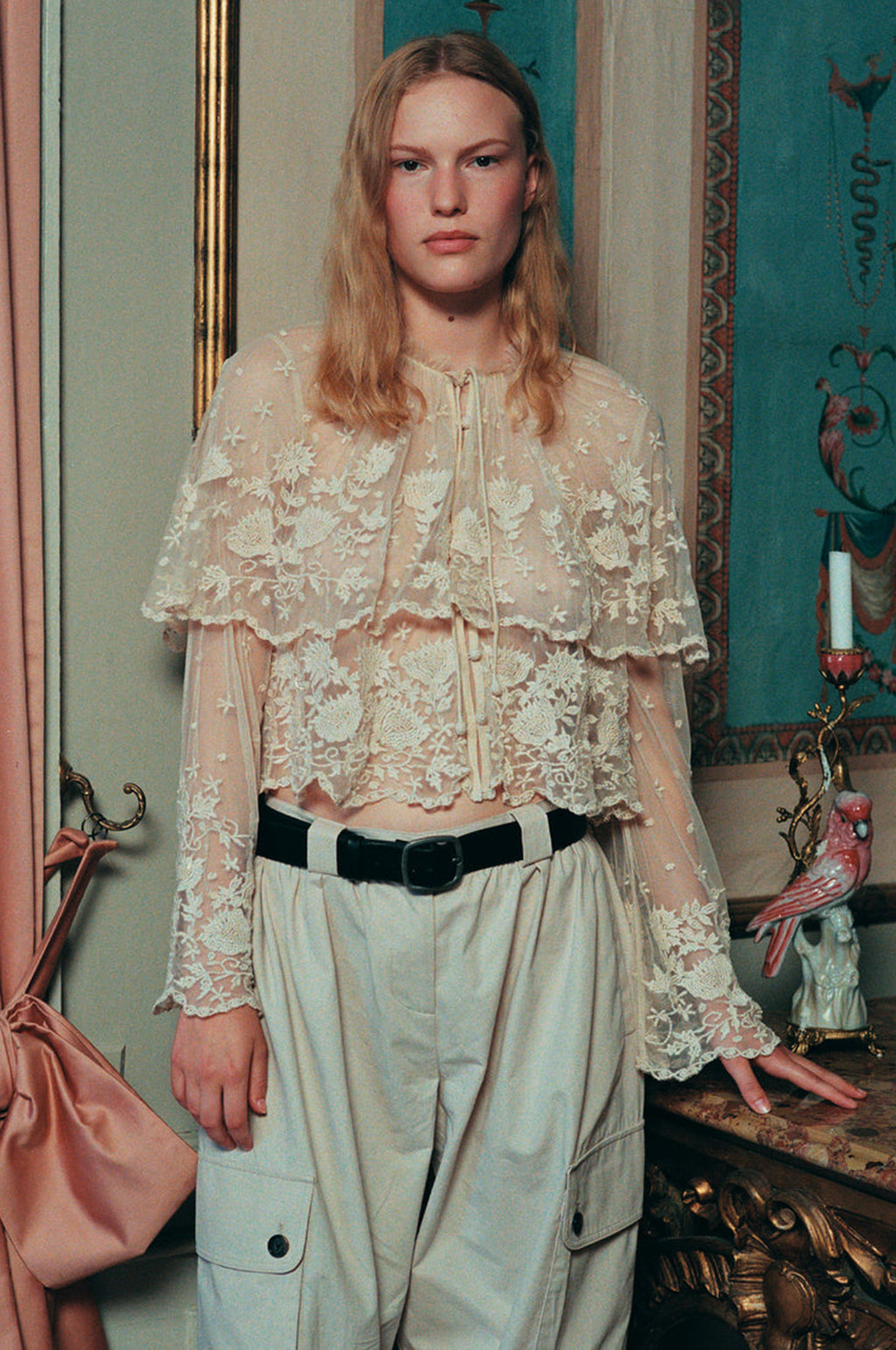 Sea New York Bronte Emb L Slv Top Blush.