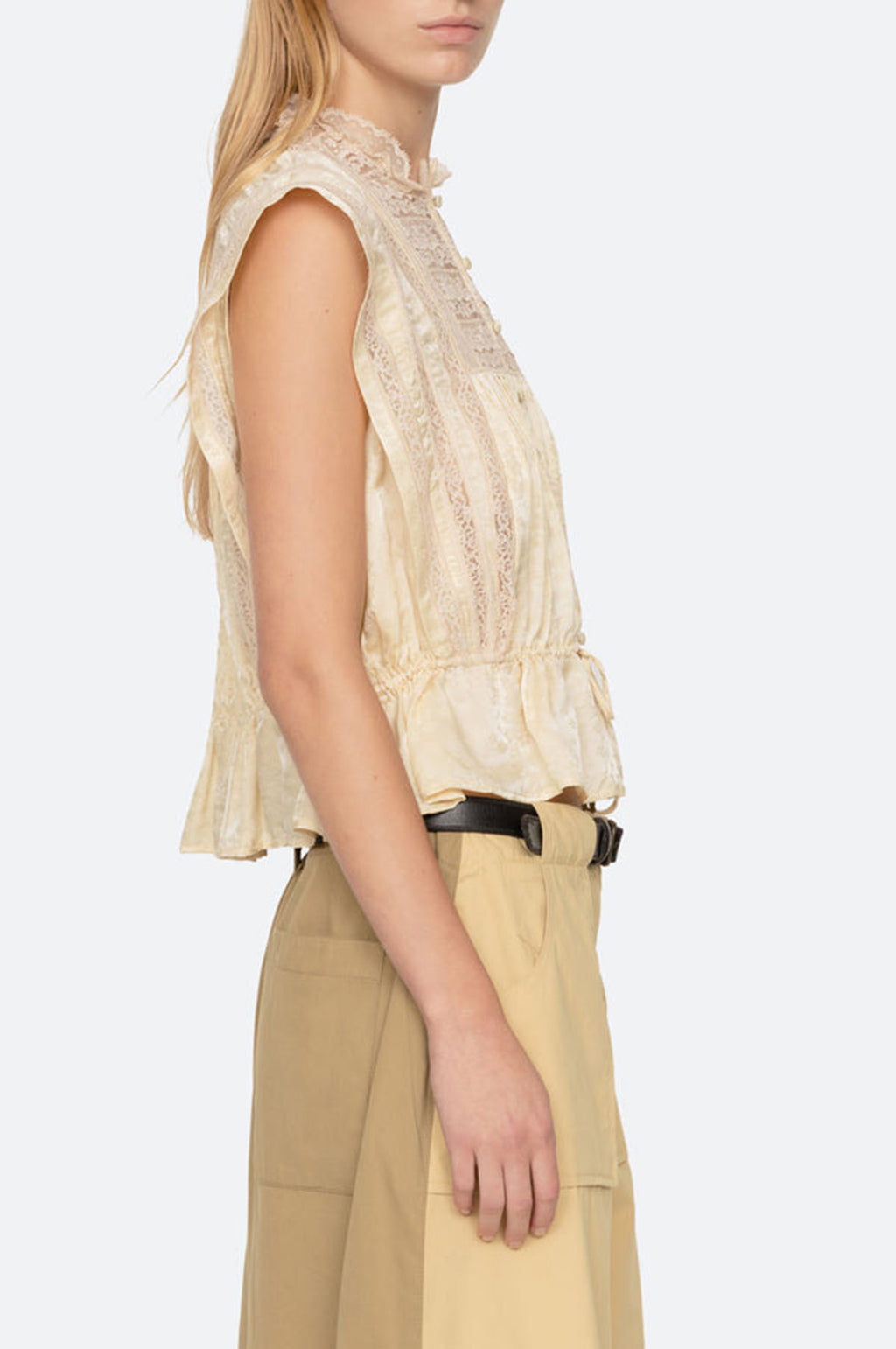 Ethel Solid Tank Top Butter
